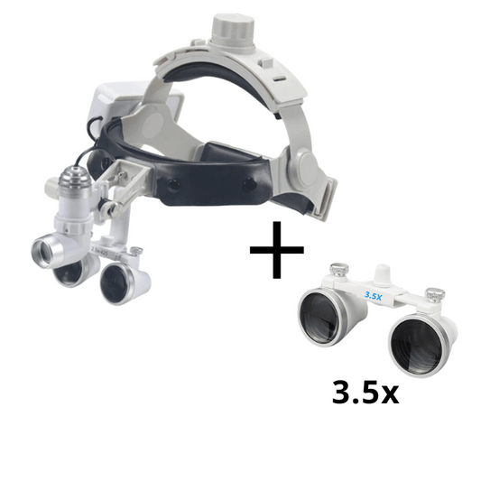 Loupe Pro Vision S avec Lentille 3,5x et 80 000 Lumens






