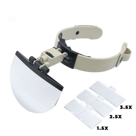 Loupe Frontale XT Pro - 4 Lentilles + Lumière LED Complémentaire