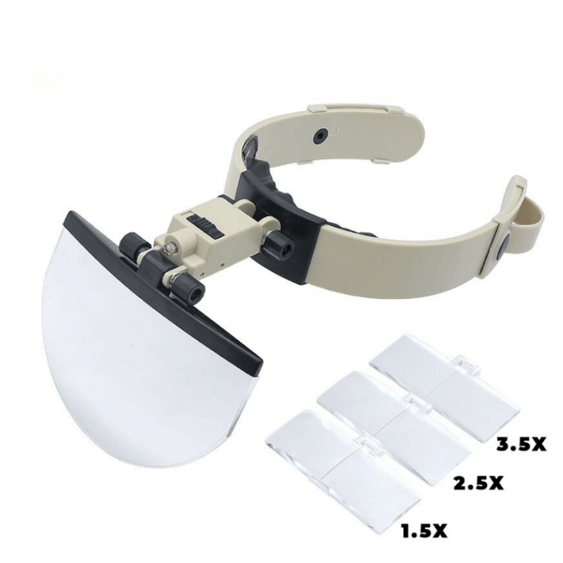 Loupe Frontale XT Pro - 4 Lentilles + Lumière LED Complémentaire