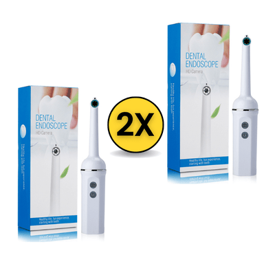 Pack avec 2 Unités de Caméra Intra-Orale WiFi C1 - Photos et Vidéos en HD Haute Résolution