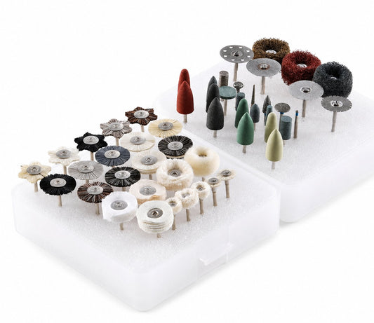 Kit de Polissage Dentaire 51 Pièces · Set Complet