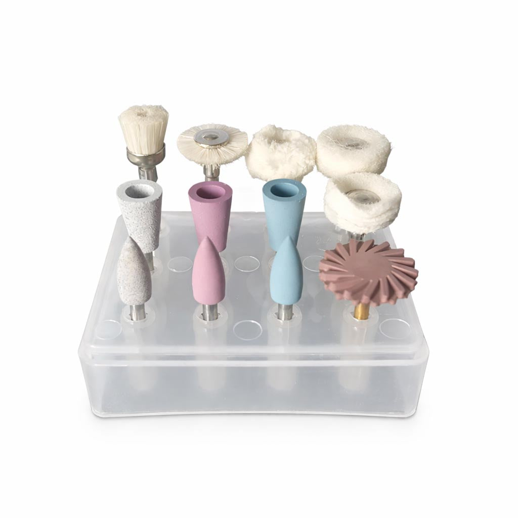 12 pièces pour polissage dentaire – Contre-angle basse vitesse